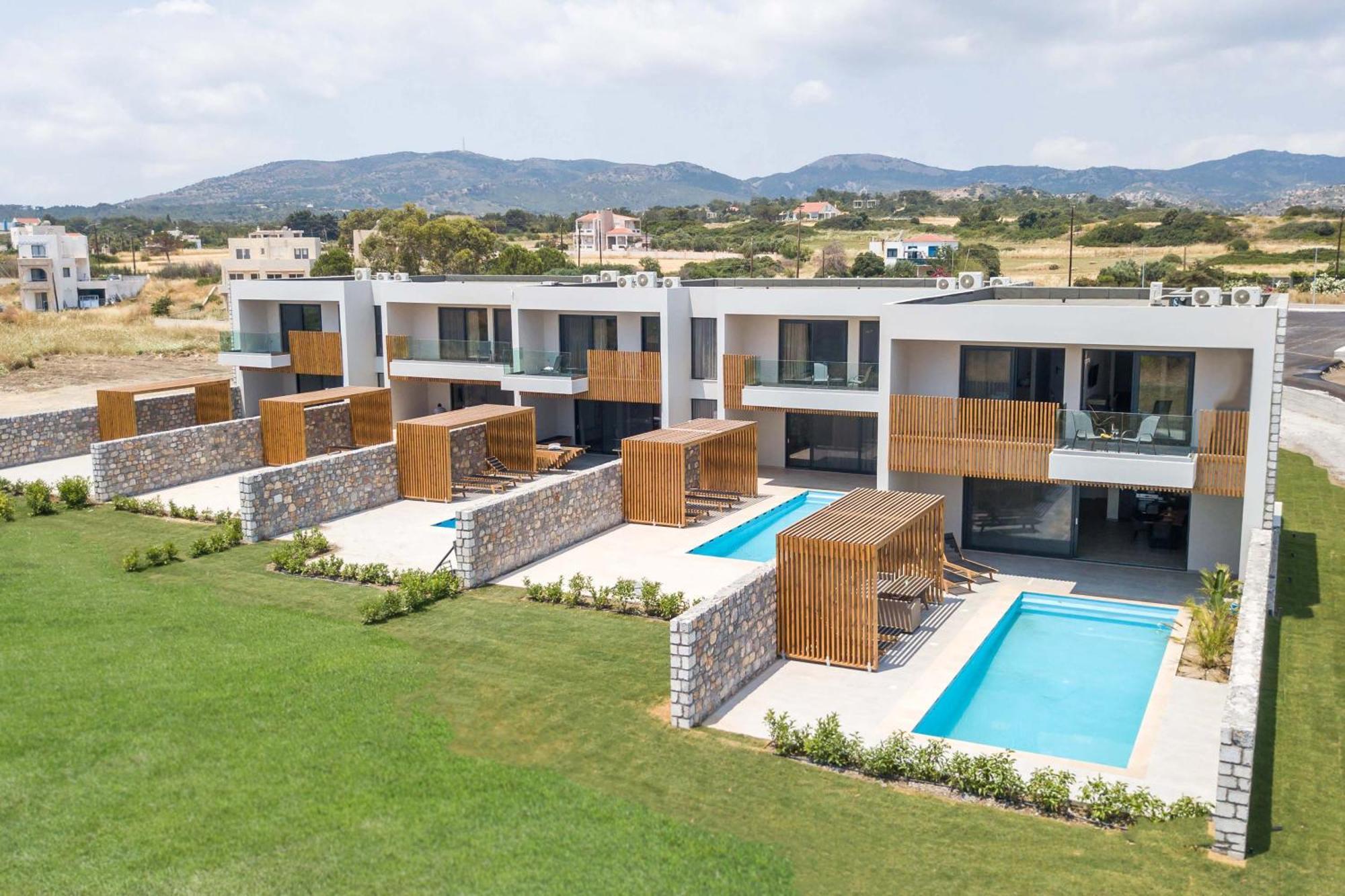 Aethrion Villas & Suites Gennadi Eksteriør billede